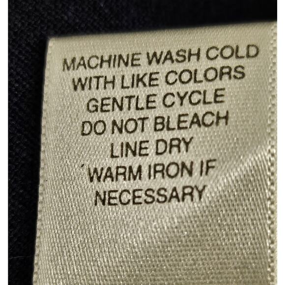 CHRISTOPHER & BANKS WOMEN'S BLUE BUTTON-UP LONG SLEEVE SHACKET – SIZE LARGE - Picture 11 of 11